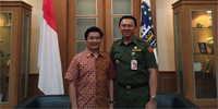 Gubernur Jakarta Ahok Menyambut Hangat Ketua Dewan Direksi Bauing Construction Group Gu Shaoming