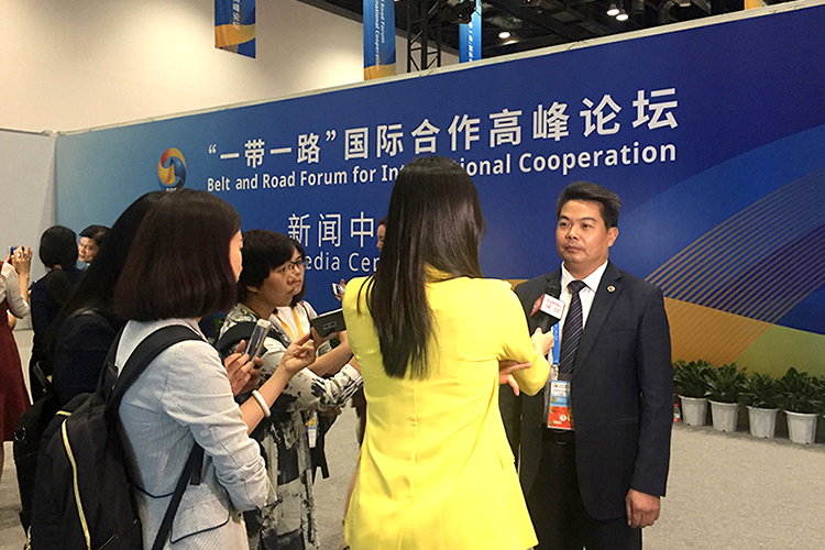Gu Shaobo, Presiden Bauing Holding Mengikutsertai Forum “The Belt and Road” untuk Kerja Sama Internasional atas Undangan